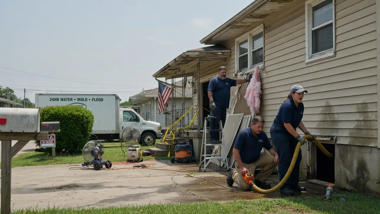 Water Damage Repair in Mingoville, PA near me